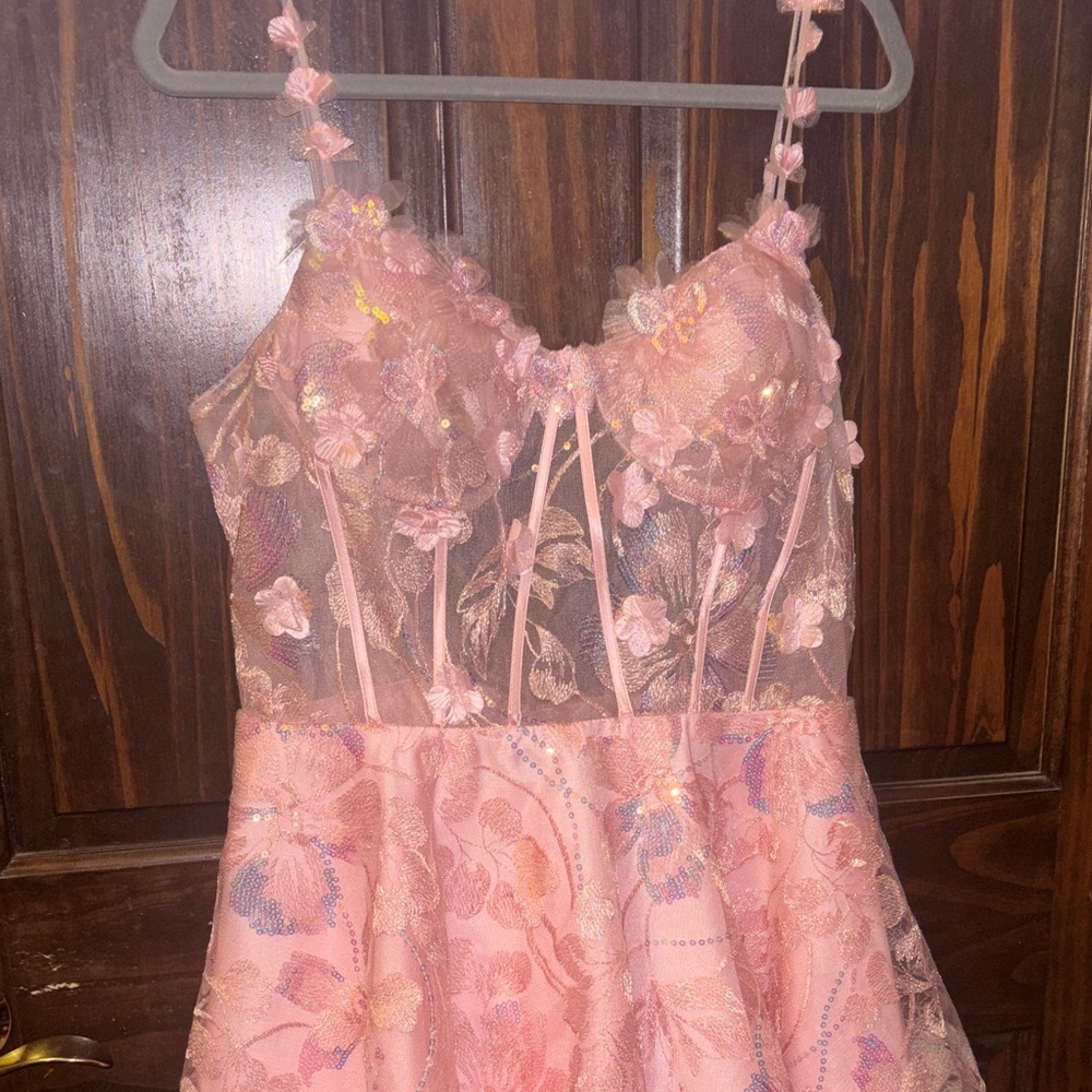 Floral Pink Dress